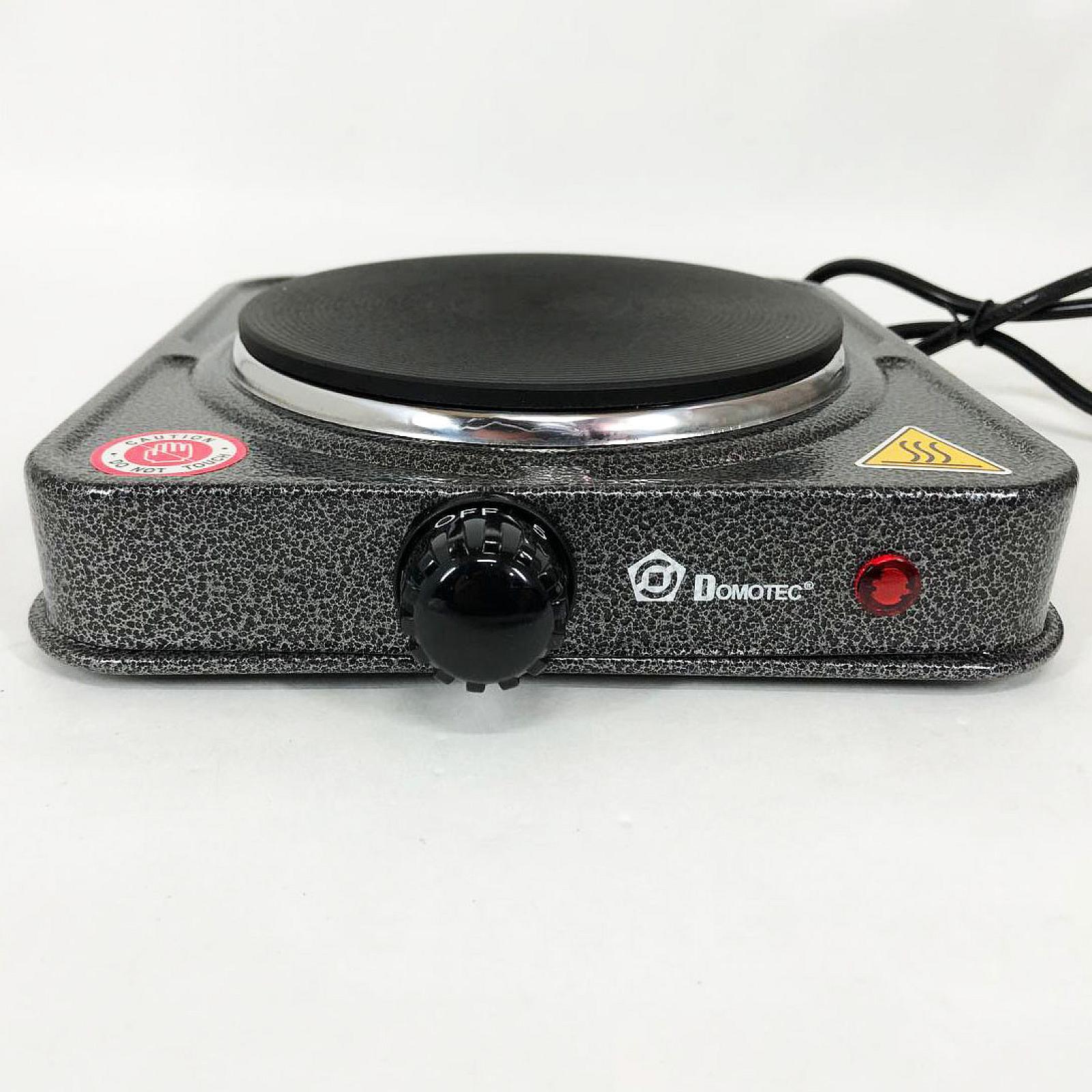 Настільна електроплита Domotec MS-5821, 1 конфорка, 1000 Вт