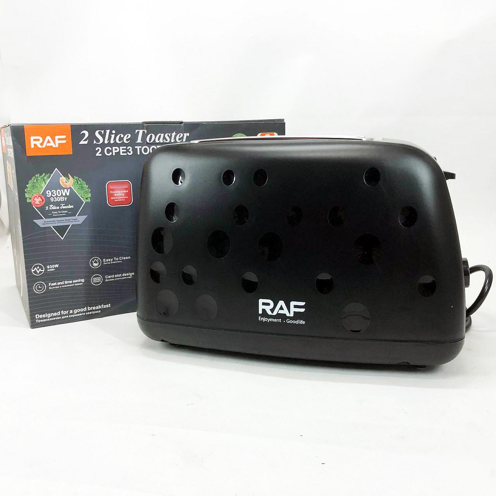 Тостер RAF R.502, 930 Вт, на 2 тости
