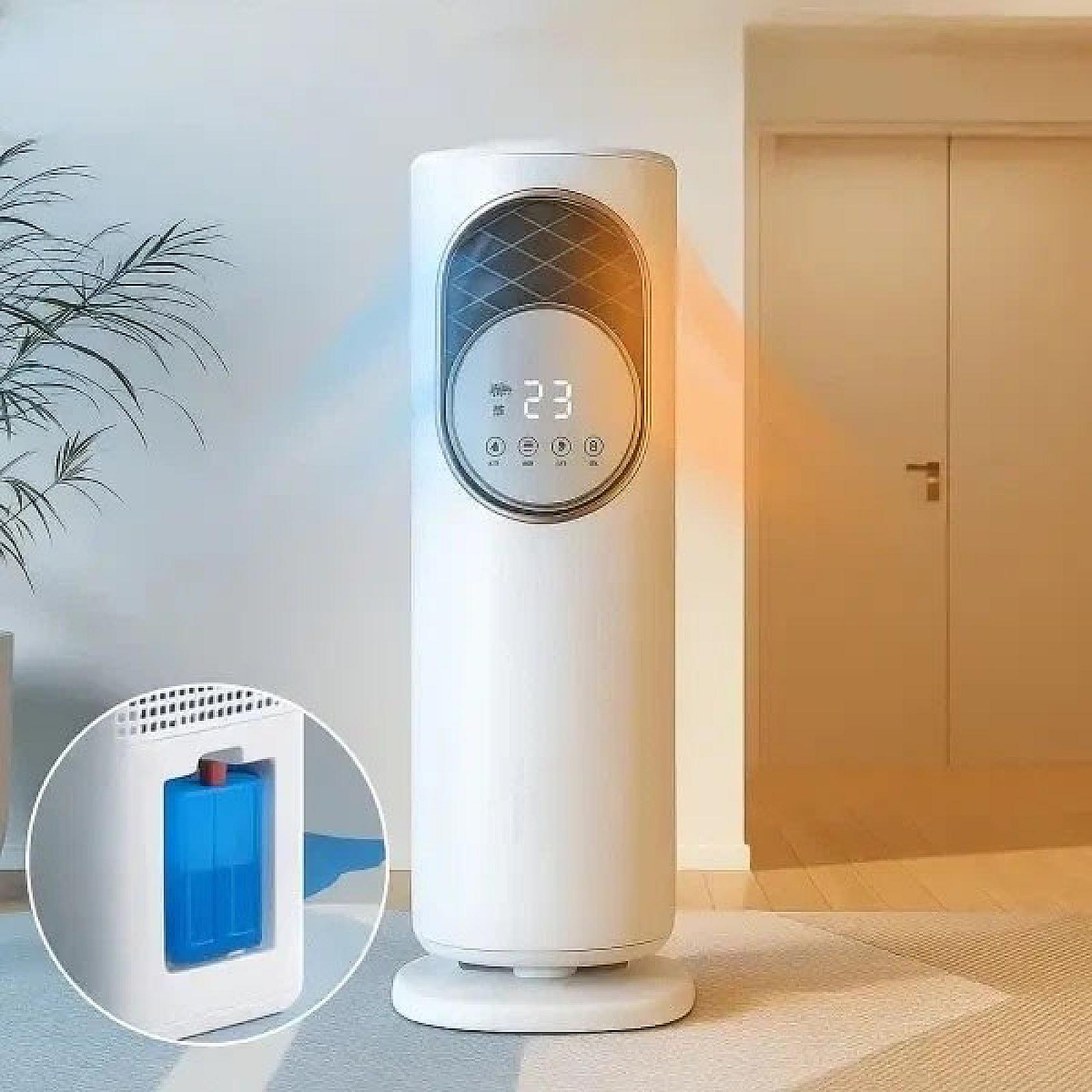 Підлоговий кондиціонер-обігрівач Domotec MS-1630 3 в 1 із зволожувачем