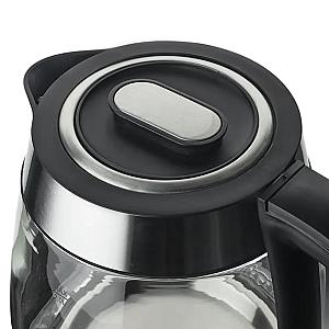 Електрочайник Domotec MS-7946 скляний, 1,7 л, 2200 Вт