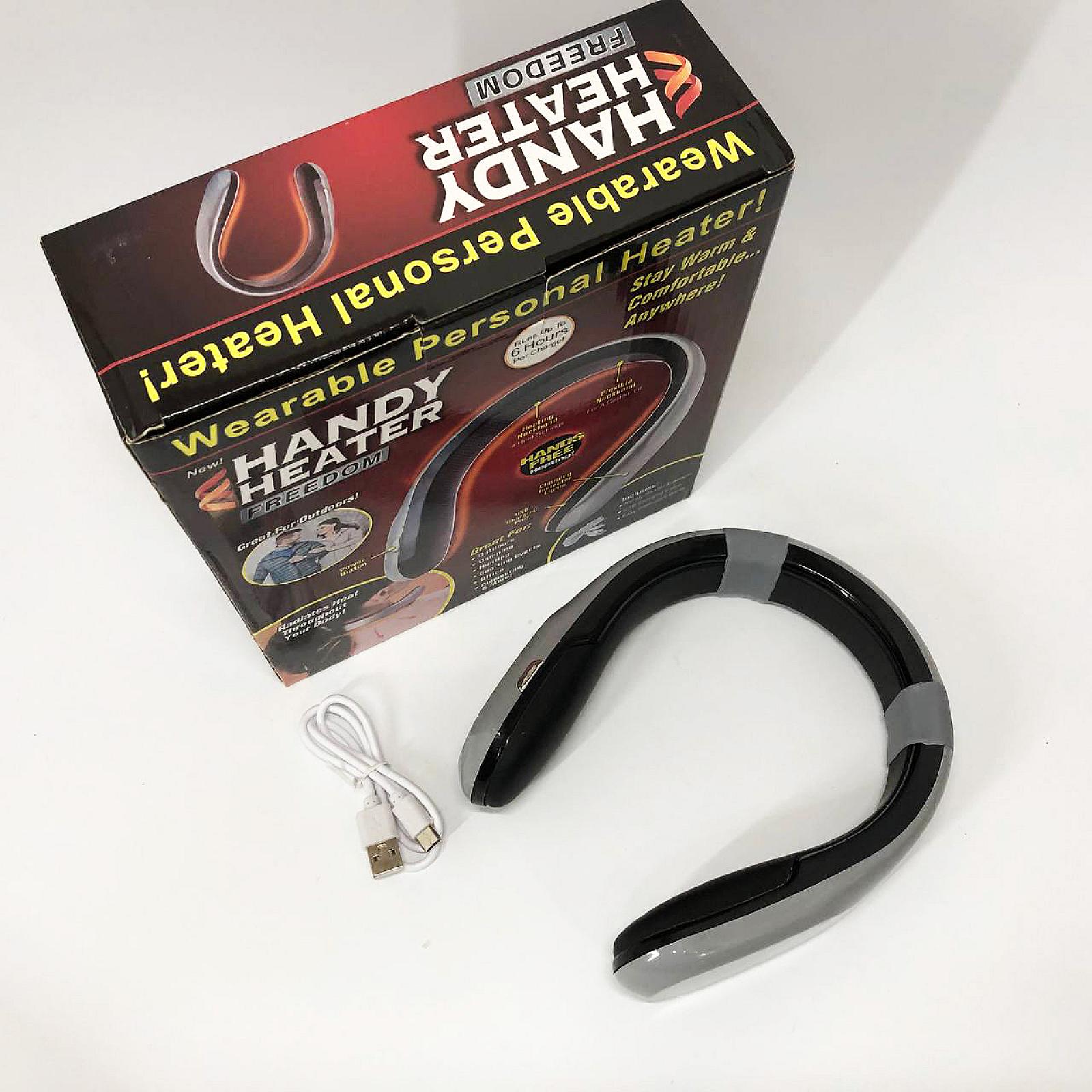 Портативний обігрівач для шиї Handy Heater, 4 режими, USB