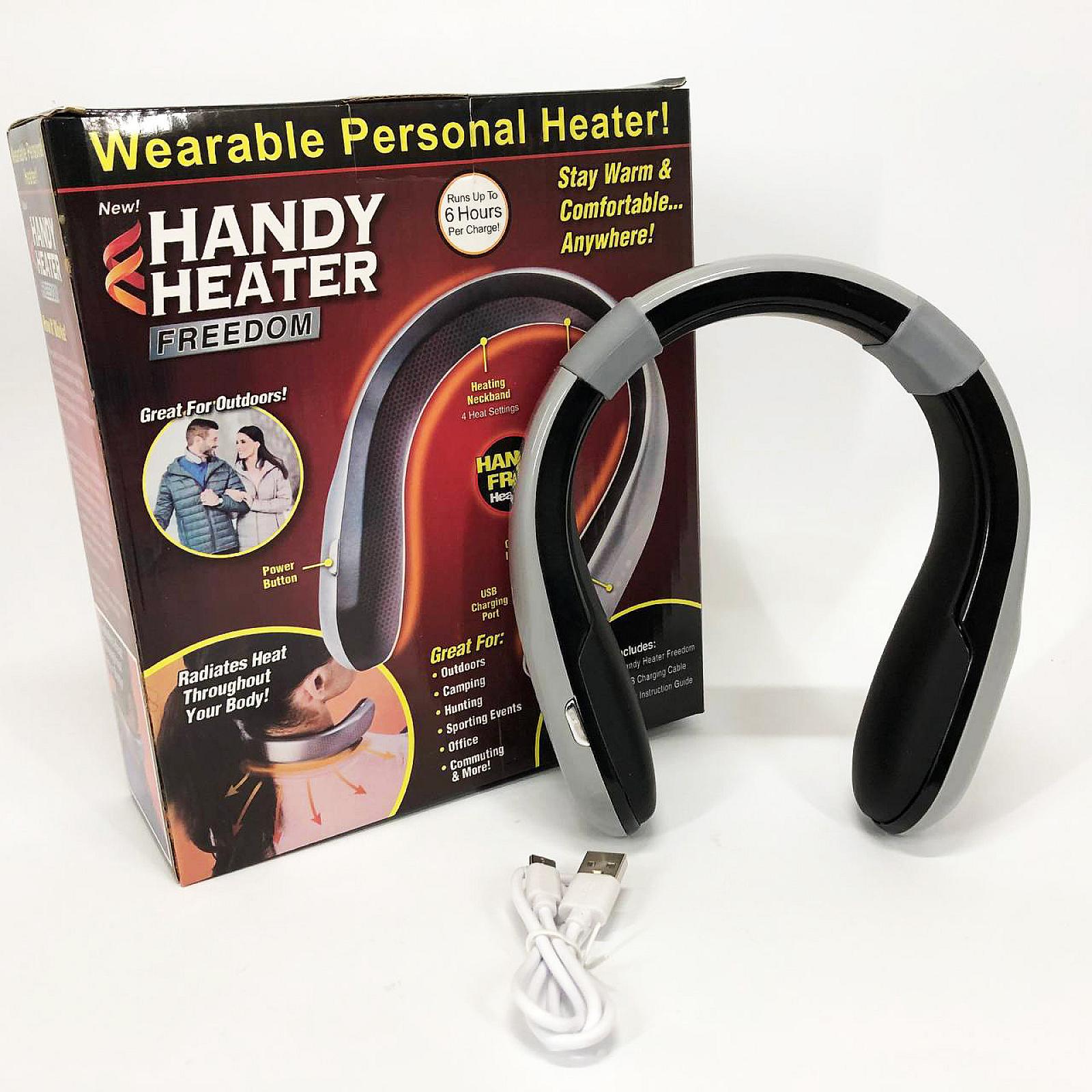 Портативний обігрівач для шиї Handy Heater, 4 режими, USB