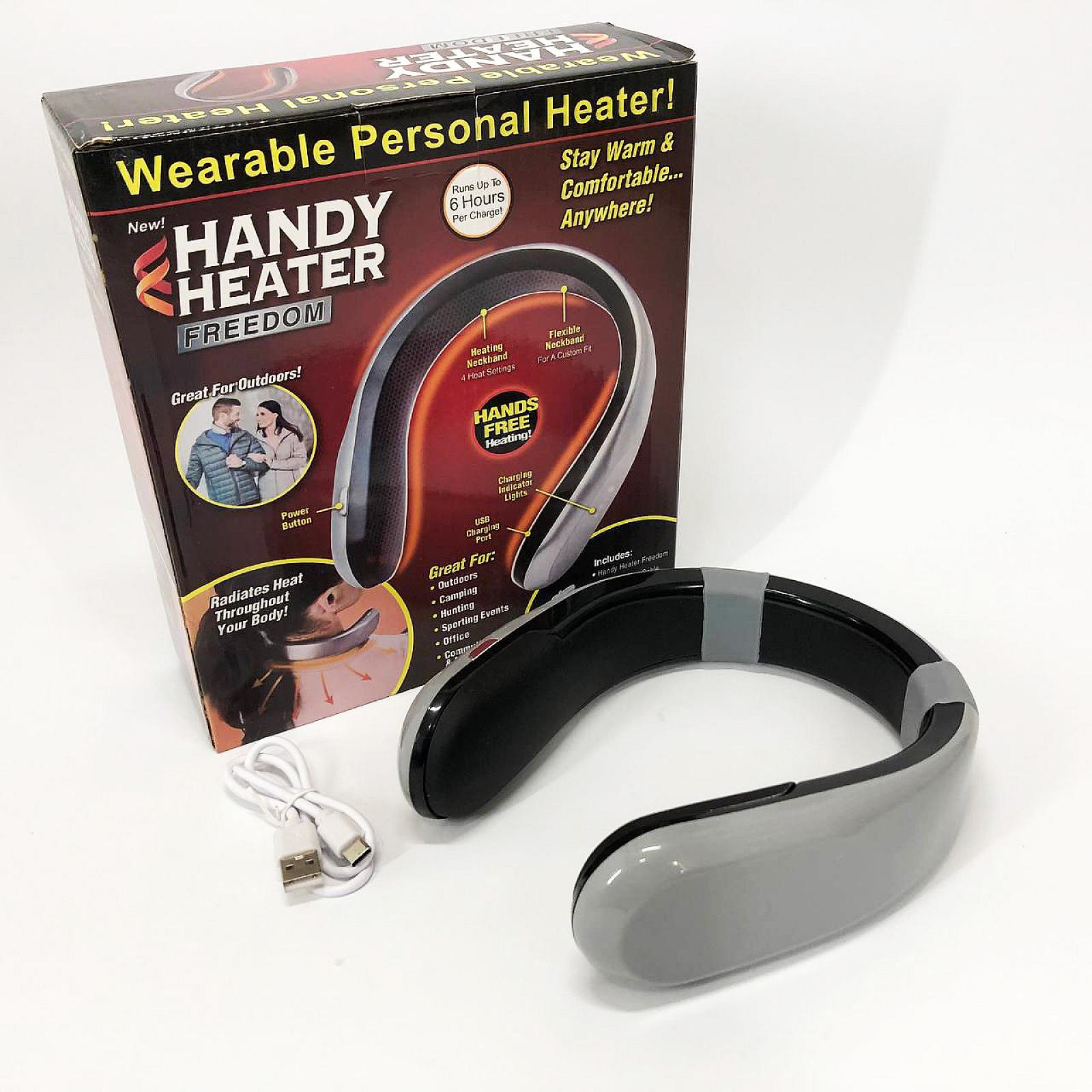 Портативний обігрівач для шиї Handy Heater, 4 режими, USB