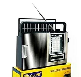 Портативний радіоприймач Golon RX-251 з акумулятором і сонячною панеллю