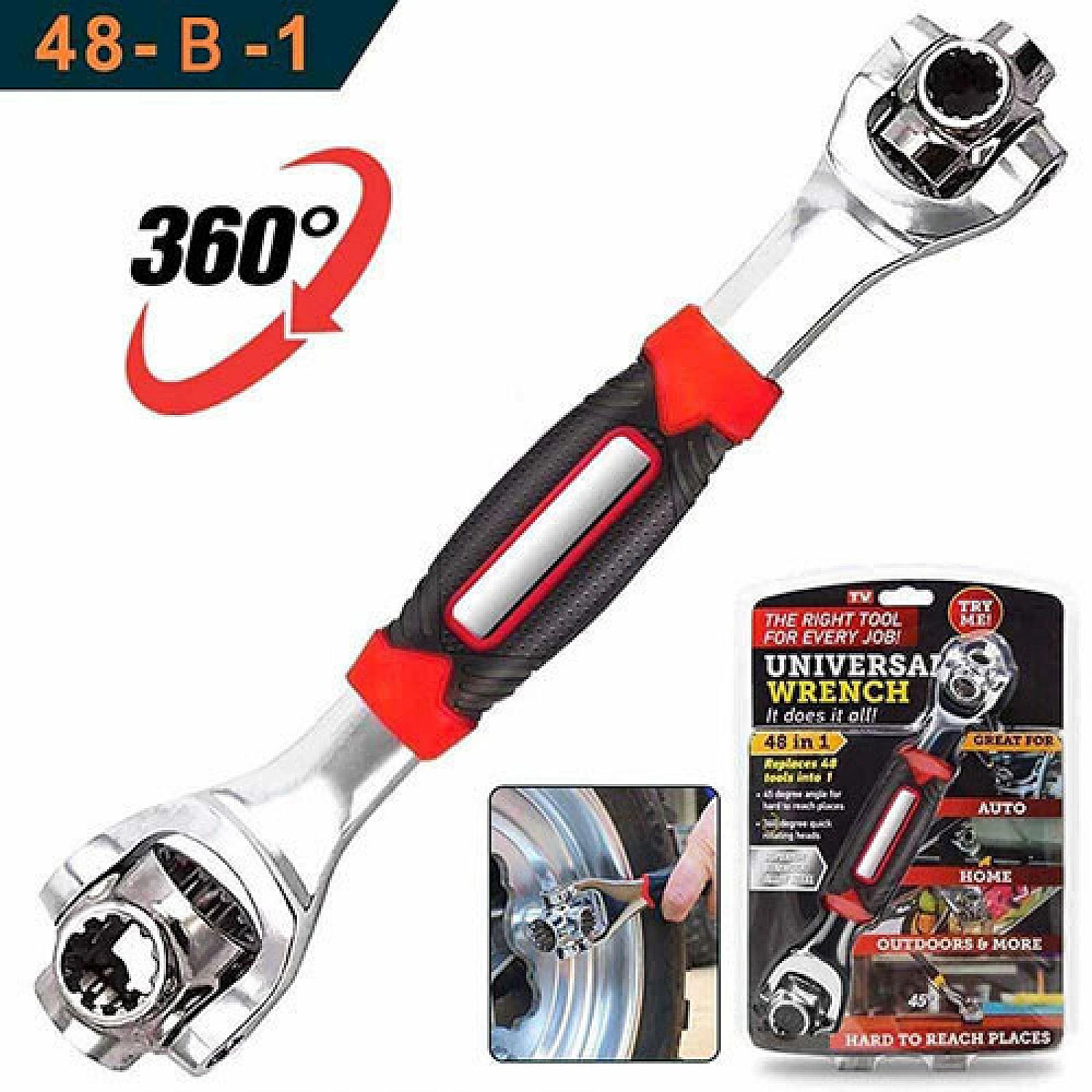 Універсальний ключ Universal Tiger Wrench 48 в 1, 250 мм