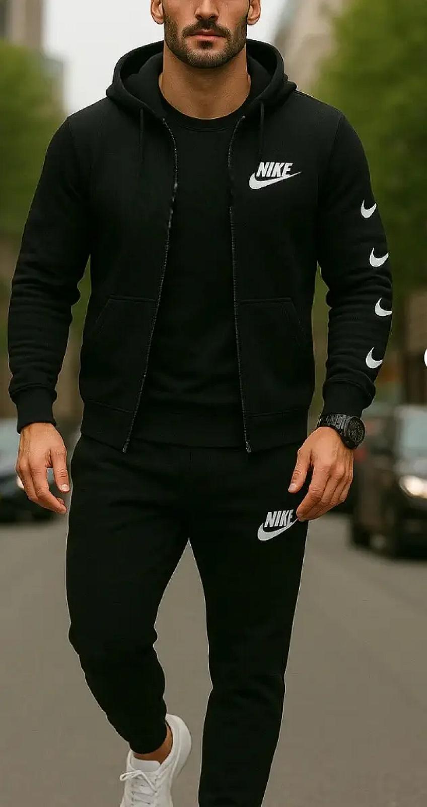 Чоловічий спортивний костюм Nike на флісі стиль, комфорт і якість!