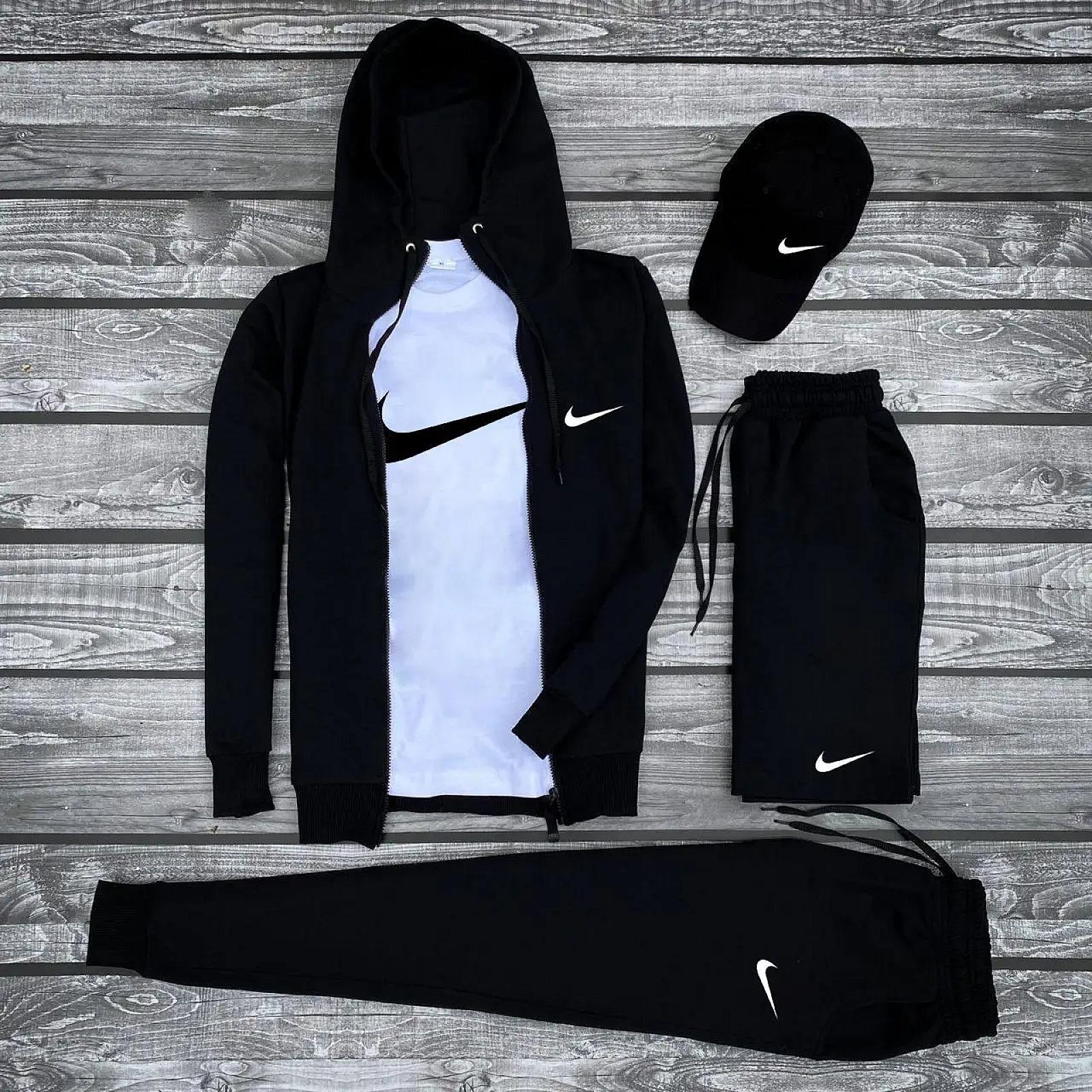 Чоловічий новий брендовий демісезонний спортивний костюм Nike Найк стильний для активного відпочинку