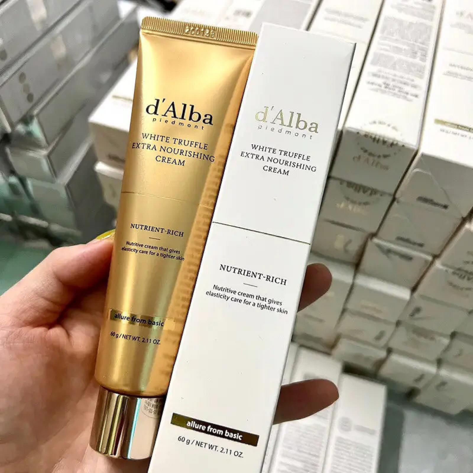 Екстрапоживний крем від зморшок із білим трюфелем d'Alba White Truffle Extra Nourishing Cream 60 мл