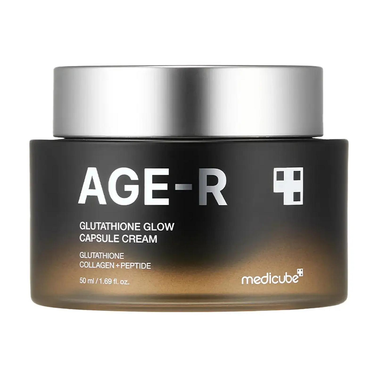 Зволожувальний гель-крем з капсулами глутатіону Medicube AGE-R Glutathione Glow Capsule Cream, 50 мл