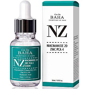Сироватка з ніацинамідом і цинком Cos De Baha Niacinamide 20% + Zinc 4% Serum 30 мл