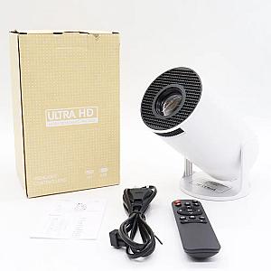 Смарт проектор 4К, з WiFi та Bluetooth (Android 11) + Пульт, HY 300 / Міні проектор для дому