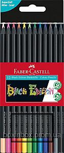 Faber-Castell 116412 - Blackwood, Black Edition, 12-Piece Case