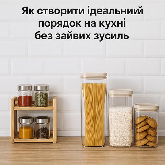 Як створити ідеальний порядок на кухні без зайвих зусиль
